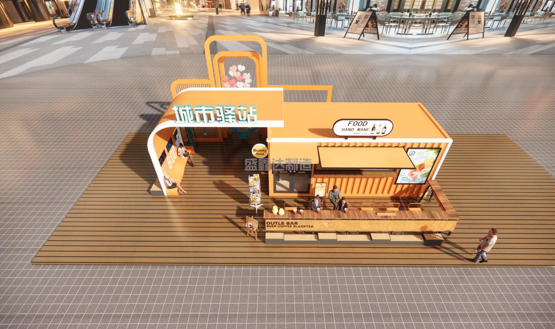 西安集裝箱廠家網(wǎng)紅集裝箱的特點有哪些？？